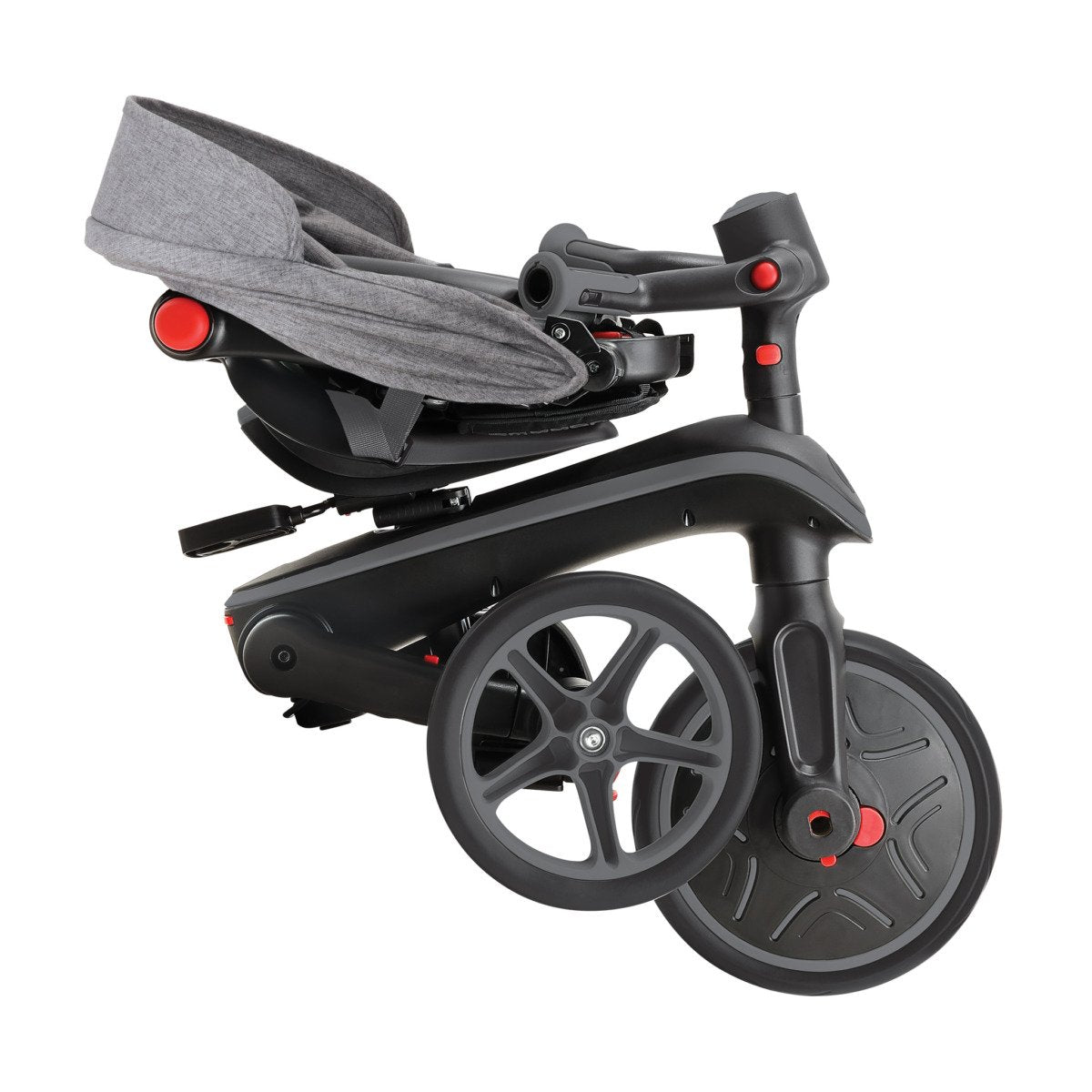 Globber Explorer Trike Plegable 4 En 1, Vehículo Infantil Gris 732-120-2