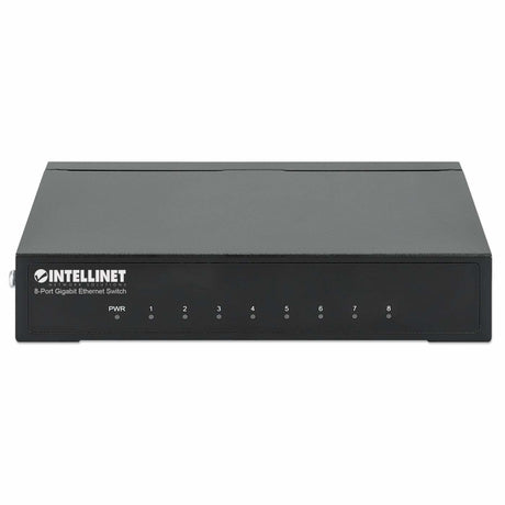 EAN 0766623530347 - Intellinet 530347 switch Gigabit Ethernet (10/100/1000) Negro imagen 3