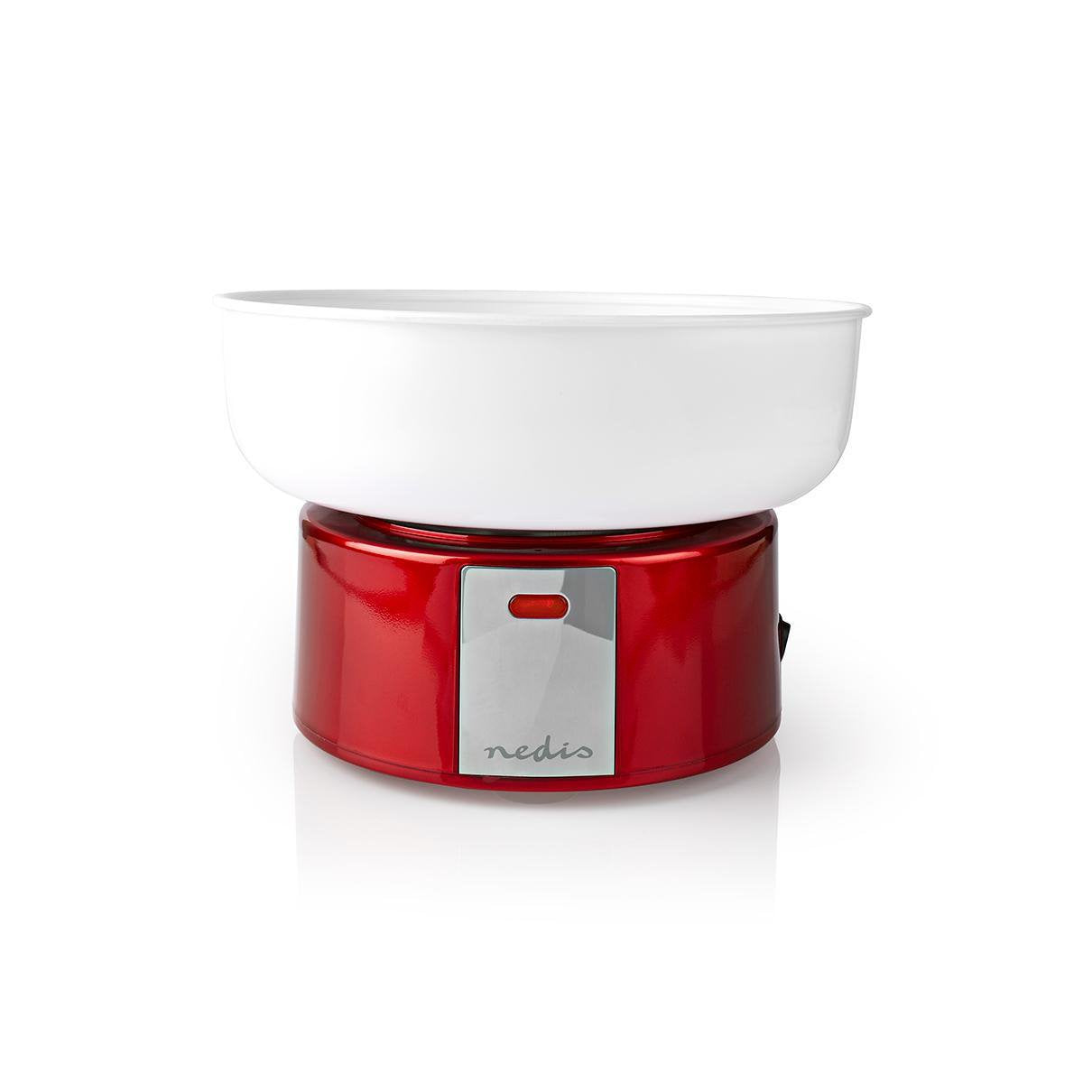 Nedis Mquina De Algodon De Azucar  500 W  Blanco / Rojo