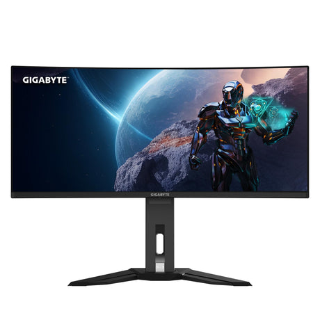EAN 4719331858995 - GIGABYTE MO34WQC pantalla para PC 86,4 cm (34") 3440 x 1440 Pixeles Wide Quad HD Negro imagen 2