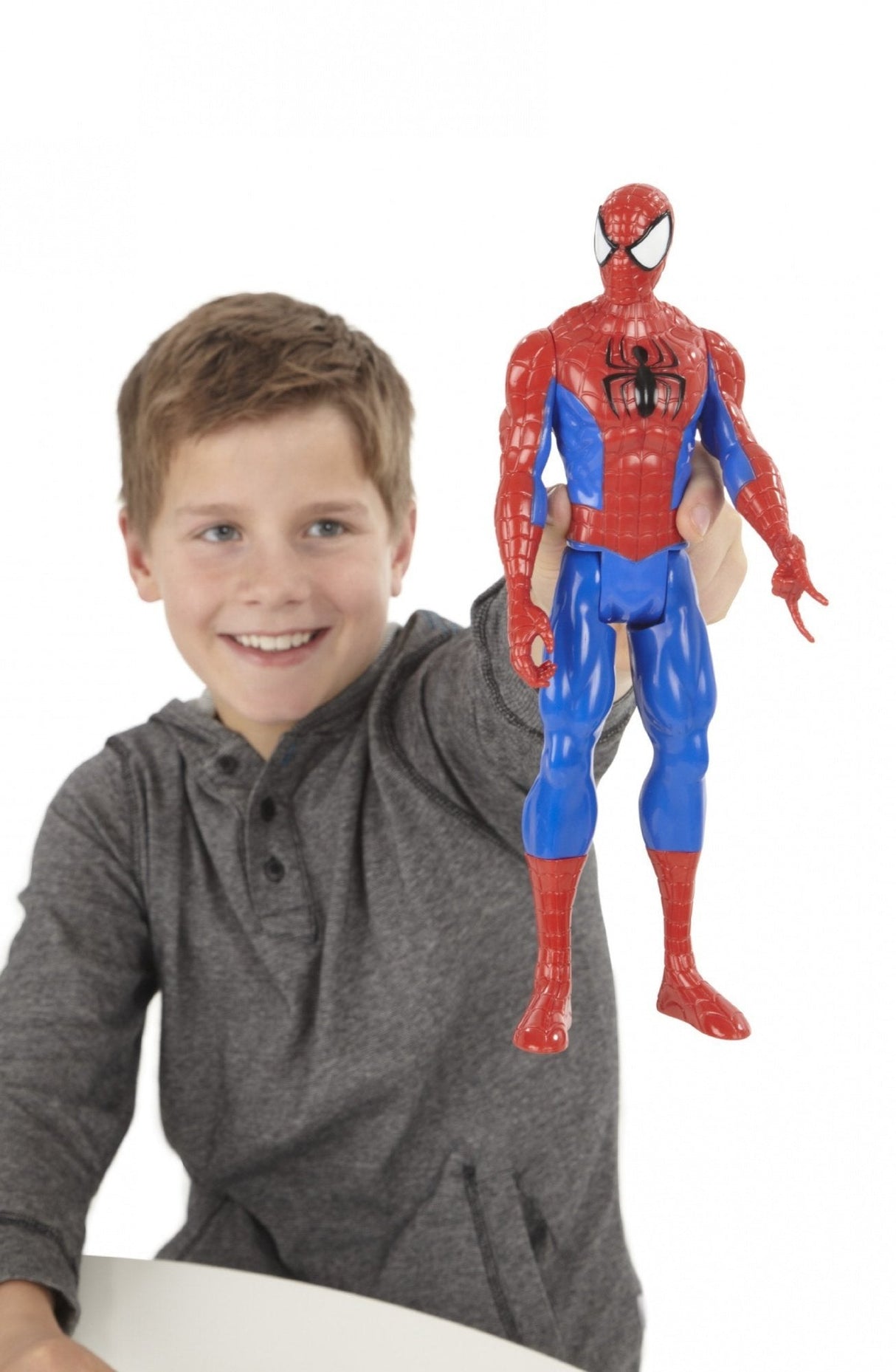 Figura Titan Hero Spiderman Ultimate Marvel 30cm