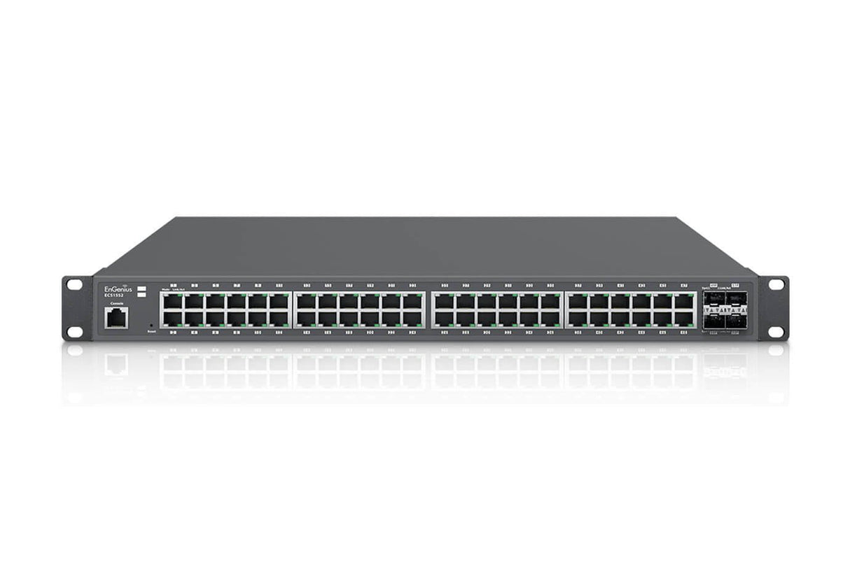 Engenius Ecs1552 Switch Gestionado L2+ Gigabit Ethernet (10/100/1000) Negro