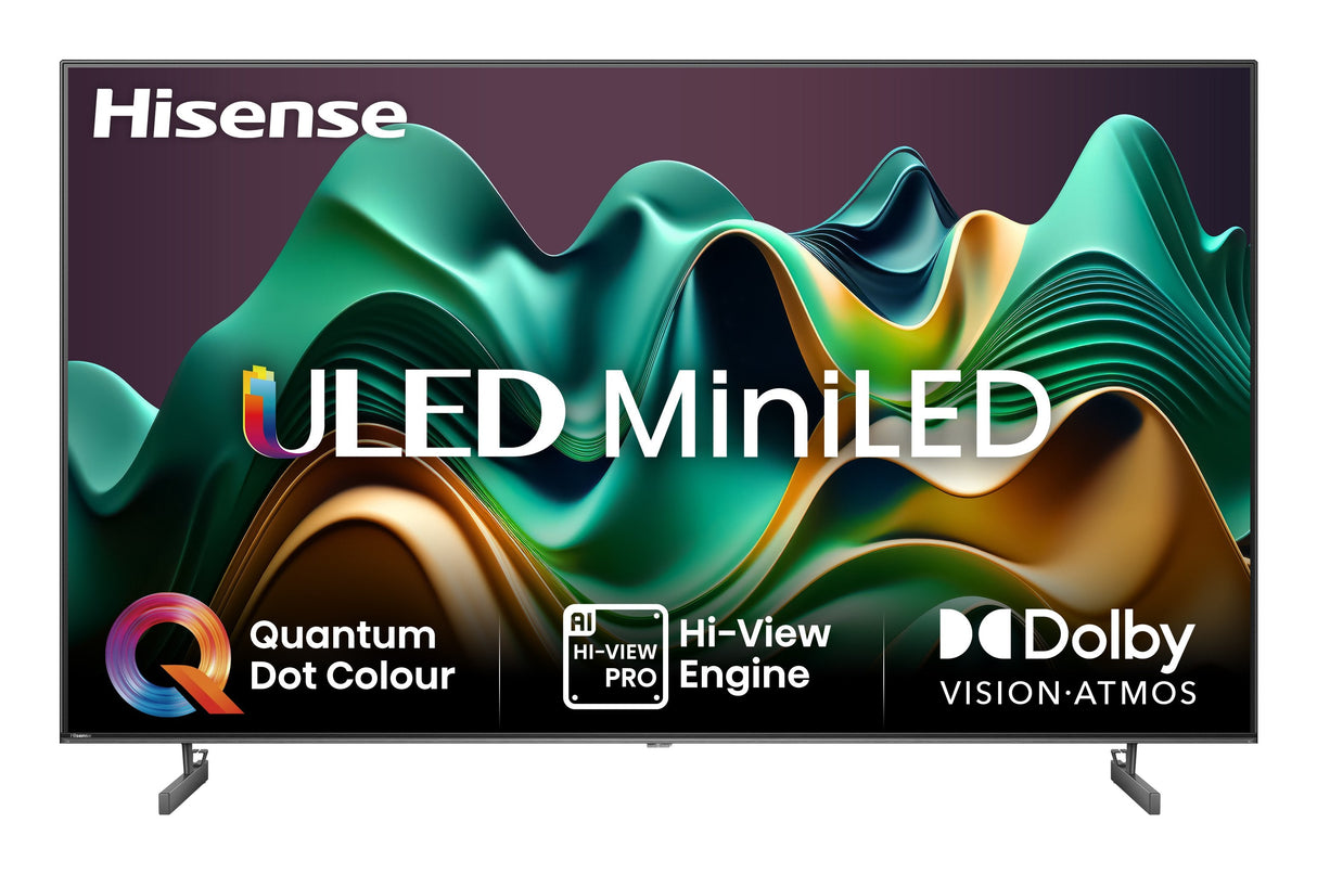 Televisión Hisense 65u6nq 65"  Negro/Antracita, Ultrahd/4k, Triple Sintonizador, Mini Led 65u6nq