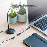 Nanocable Cable Adaptador Audio Jack 3.5mm Hembra A Usb-C Macho - Longitud 0.11m