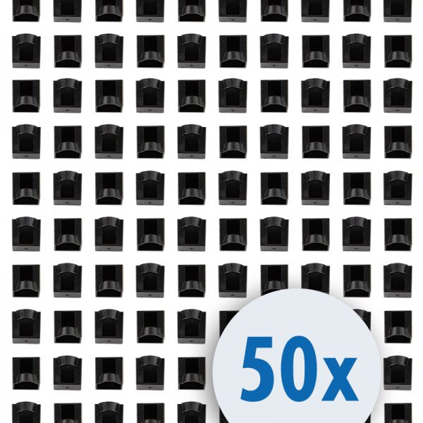 Tapa De Protección Contra El Polvo Logilink Para Latiguillos Rj45, 50 Uds.