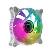 Ventilador Mars Gaming Mf-3d 12cm Argb Blanco