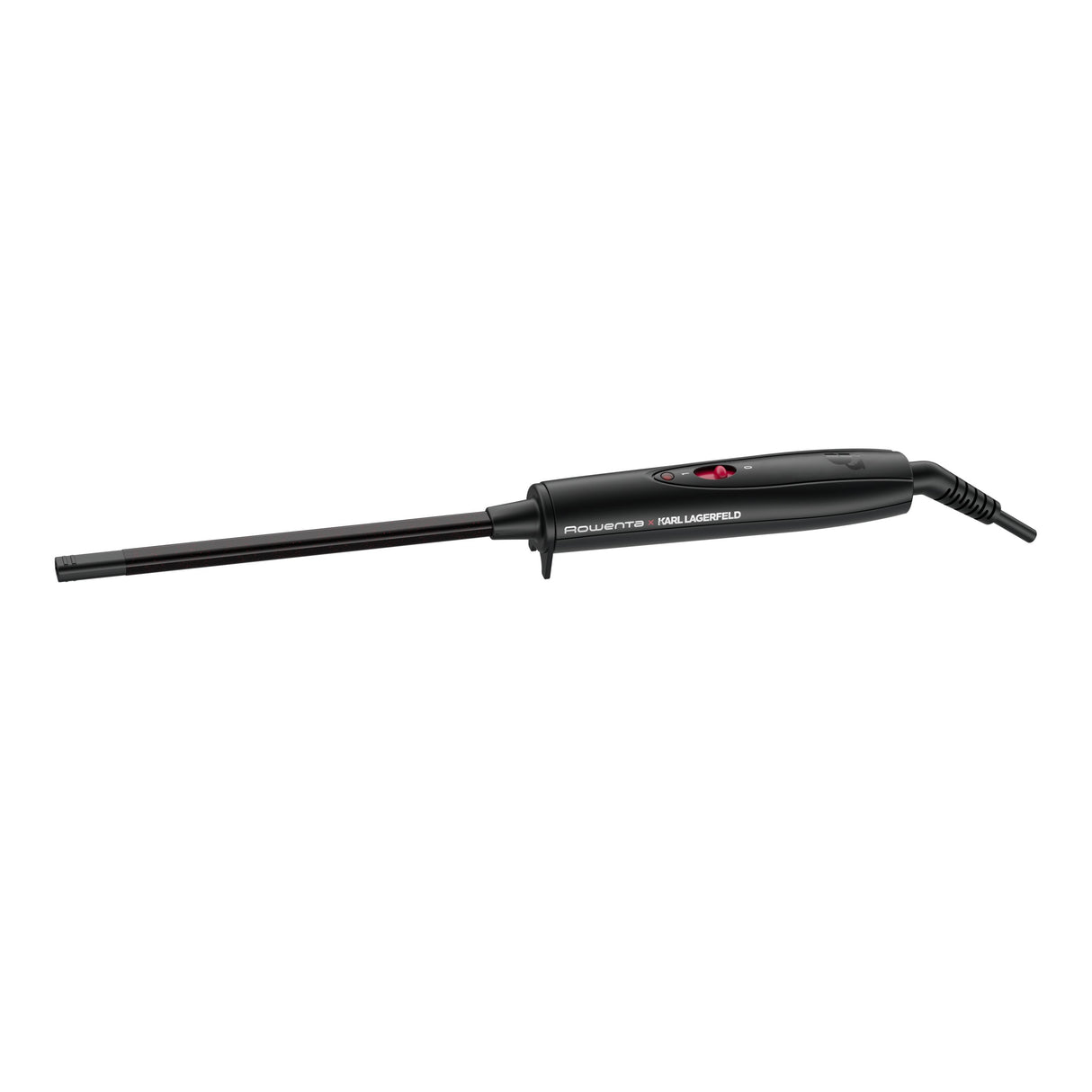 Rizador De Pelo Rowenta Karl Lagerfeld Curls Forever Cf311l  Negro/Rojo