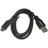 Cable Usb 3.0 Tipo-C Duracell Usb5031a Usb Tipo-C Macho Usb Macho 1m Negro