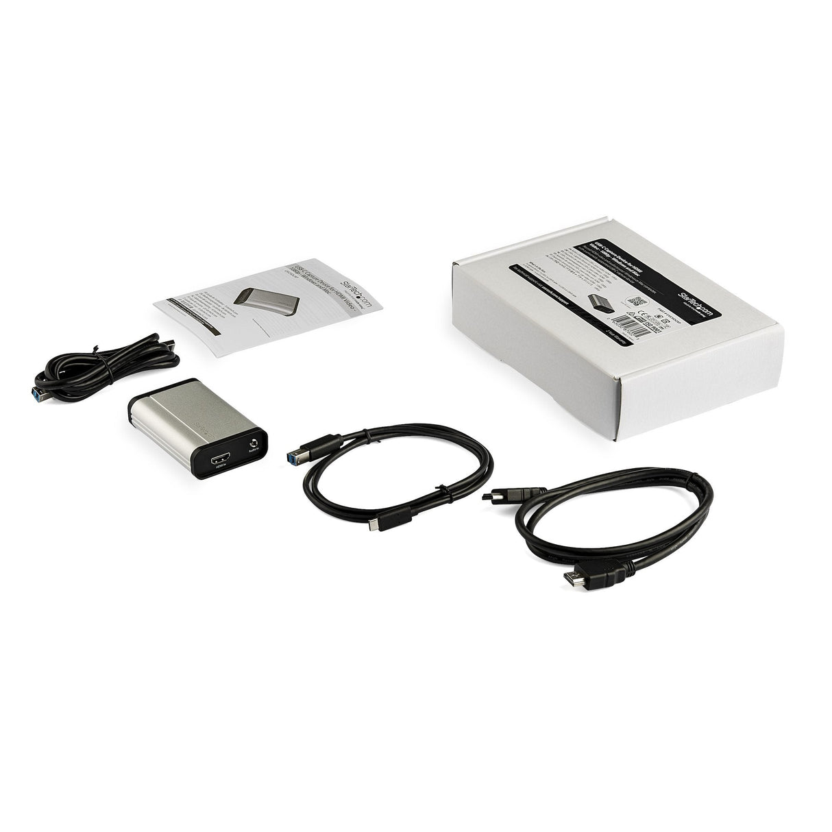 Startech.Com Capturadora De Vídeo Hdmi A Usb-C - Dispositivo De Captura De Vídeo Usb Tipoc - Uvc - Para Mac Y Windows - Hd 1080p