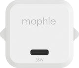 Zagg Mophie Netzteil Gan 35w 1x Usb-C Blanco