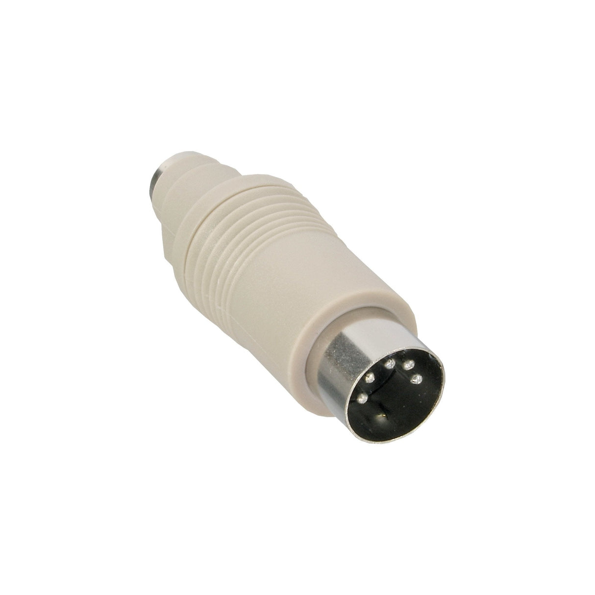 Adaptador De Teclado Inline De 5 Pines Din Macho A Ps/2 Hembra