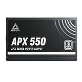 EAN 4710562741087 - Montech APX550 unidad de fuente de alimentación 550 W 20+4 pin ATX ATX Negro imagen 3