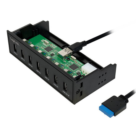 EAN 4052792053012 - LogiLink UA0342 lector de tarjeta Interno Negro imagen 3