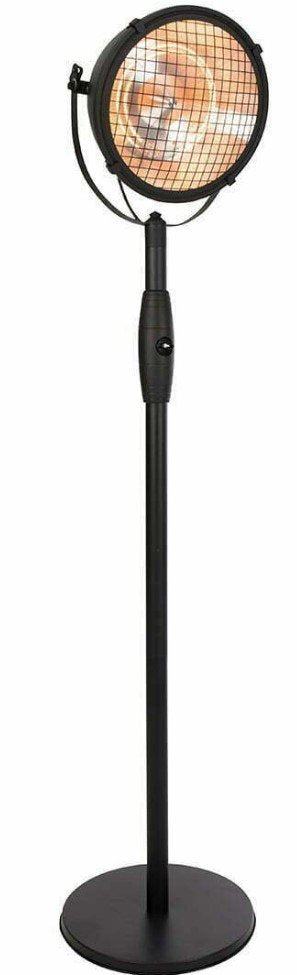 Sunred Calefactor Rss19, Infrarrojo De Pie Indus Bright, 2100 W, Negro