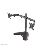 Newstar  Negro Fpma-D550ddblack El Fpma-D550ddblack Es Un Soporte De Escritorio Con 3 Puntos De Giro Para 2 Pantallas Lcd/Led/Tft De Hasta 32".