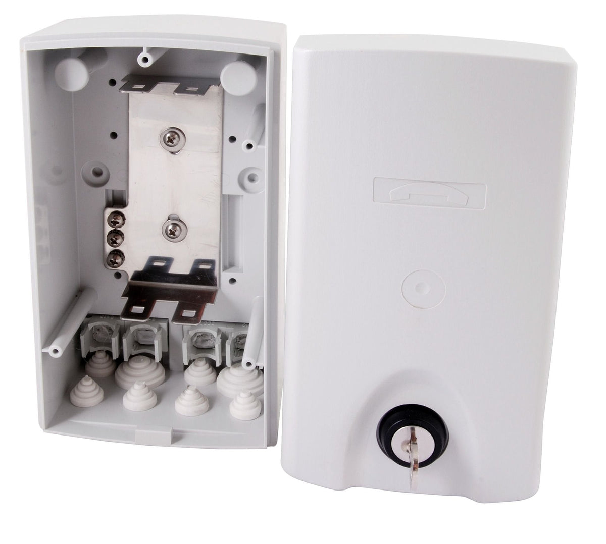 Tt Cuadro De Distribución Pequeño 4 20da Ip54 Bxhxt = 103x185x90mm