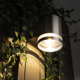 Ranex Luz Solar De Pared Led Plata
