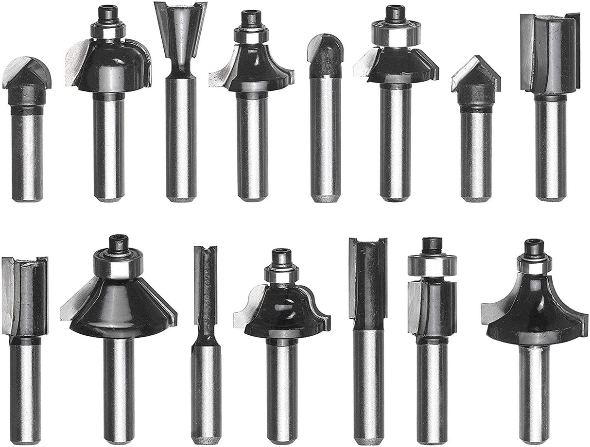 Juego De Cortadores Einhell Hm, 15 Piezas, Para Enrutadores