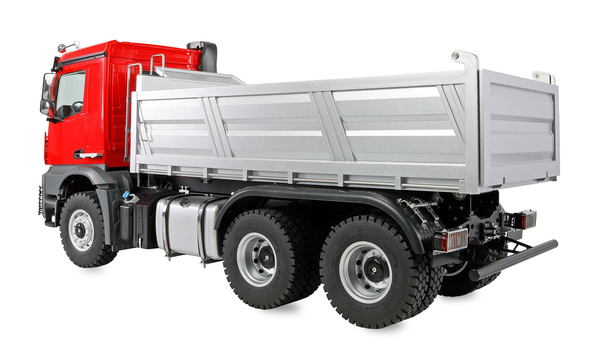 Amewi Mercedes-Benz Arocs Muldenkipper 6x6 1:14 Rtr Rojo 14+