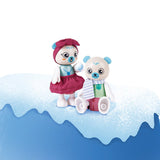Hape Figura De Juguete De La Familia Del Oso Polar E3529