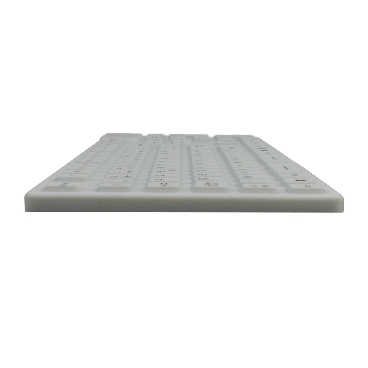 Mcl-Samar Teclado Étanche Con Cable En Silicona - Blanco