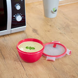 EAN 4009049532264 - EMSA N10605 Alrededor Caja 1,1 L Rojo, Transparente 1 pieza(s) imagen 6