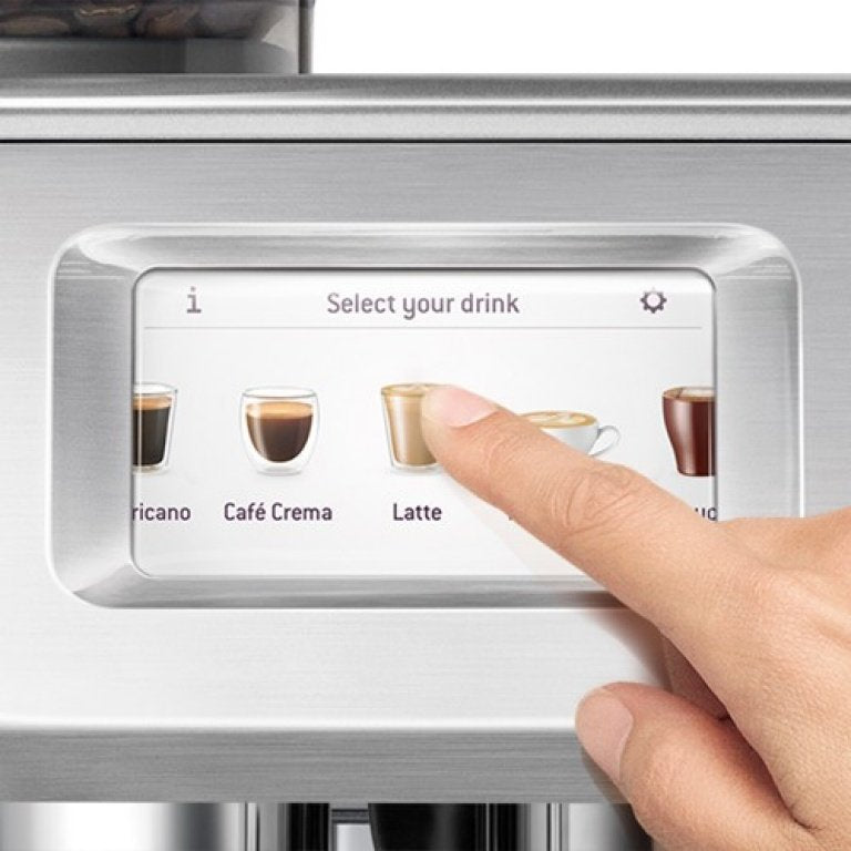 Cafetera Expresso Automática Sage Barista Touch Acero Negro