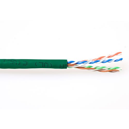 Bobina Cat 6 U/Utp  305m Flexible Verde, Awg24 Cu Pvc   Act
