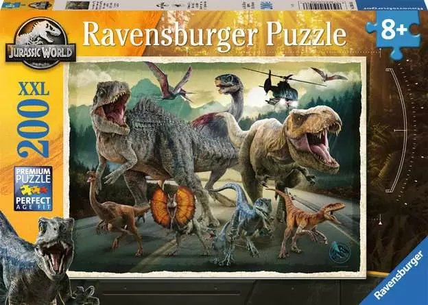 Puzzle Infantil Ravensburger Jurassic World La Vida Encuentra Un Camino 200 Piezas 12001058
