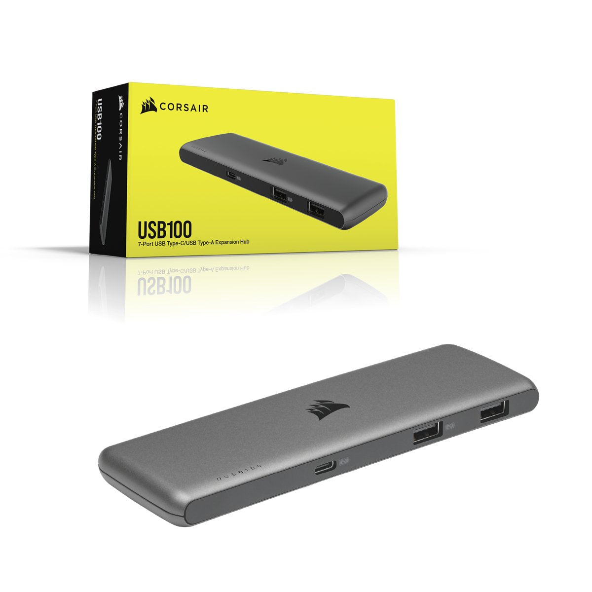 EAN 840006646464 - Corsair USB100 USB 3.2 Gen 1 (3.1 Gen 1) Type-C Negro imagen 2