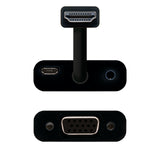 EAN 8433281006904 - Nanocable 10.16.2001-BK adaptador de cable de vídeo 0,1 m imagen 2
