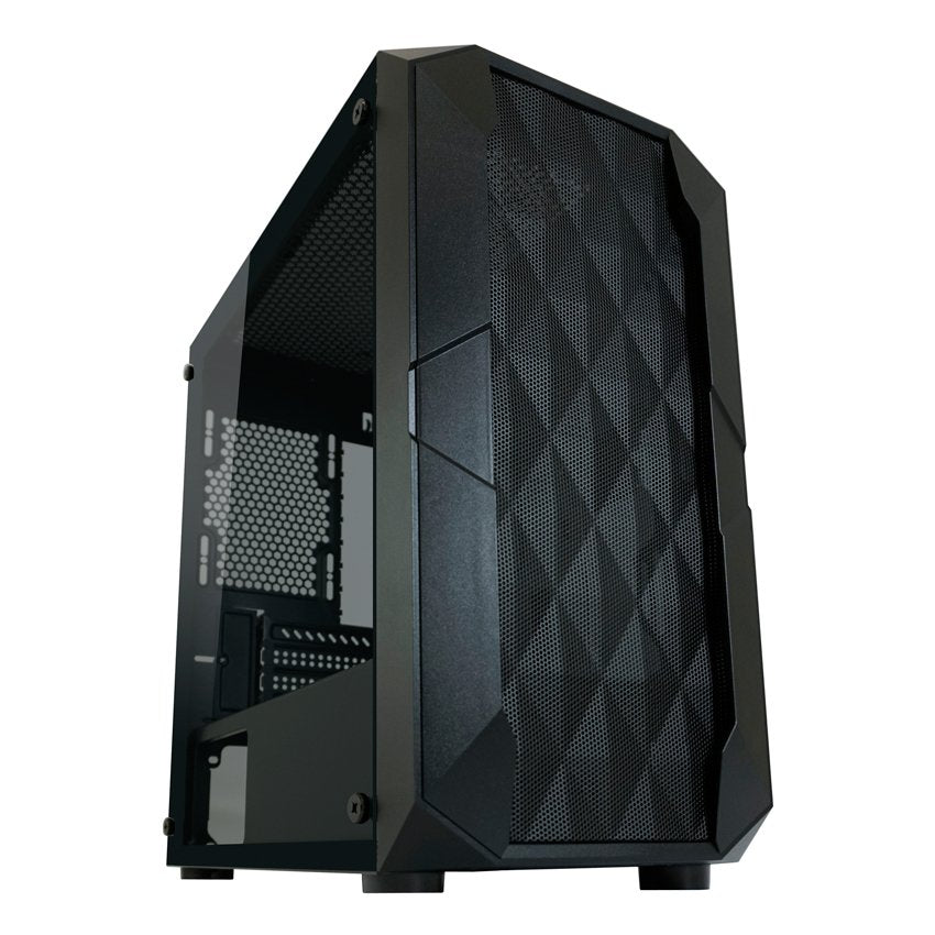 Caja Pc Lc-Power Gaming 712mb M-Atx Polynom X Black, 2*Usb2.0, 1*Usb3.0, Meshfrontpanel
