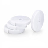 Startech.Com Pack De 4 4,6 M Cinta De Velcro-Grossrollen, 12,7 Mm Ancho, Blanco, Zuschneidbare Y Reutilizable Brida Para Cables, Klettverschlussband De Stoff, Brida Para Cables Con Cierre De Velcro, Universal, Blanco