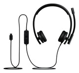EAN 5099206122673 - Logitech H570e Auriculares Alámbrico Diadema Oficina/Centro de llamadas USB Tipo C Negro imagen 5