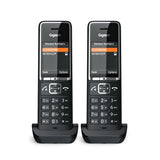 Telefono Gigaset Comfort 550hx Duo Black/Chrome
