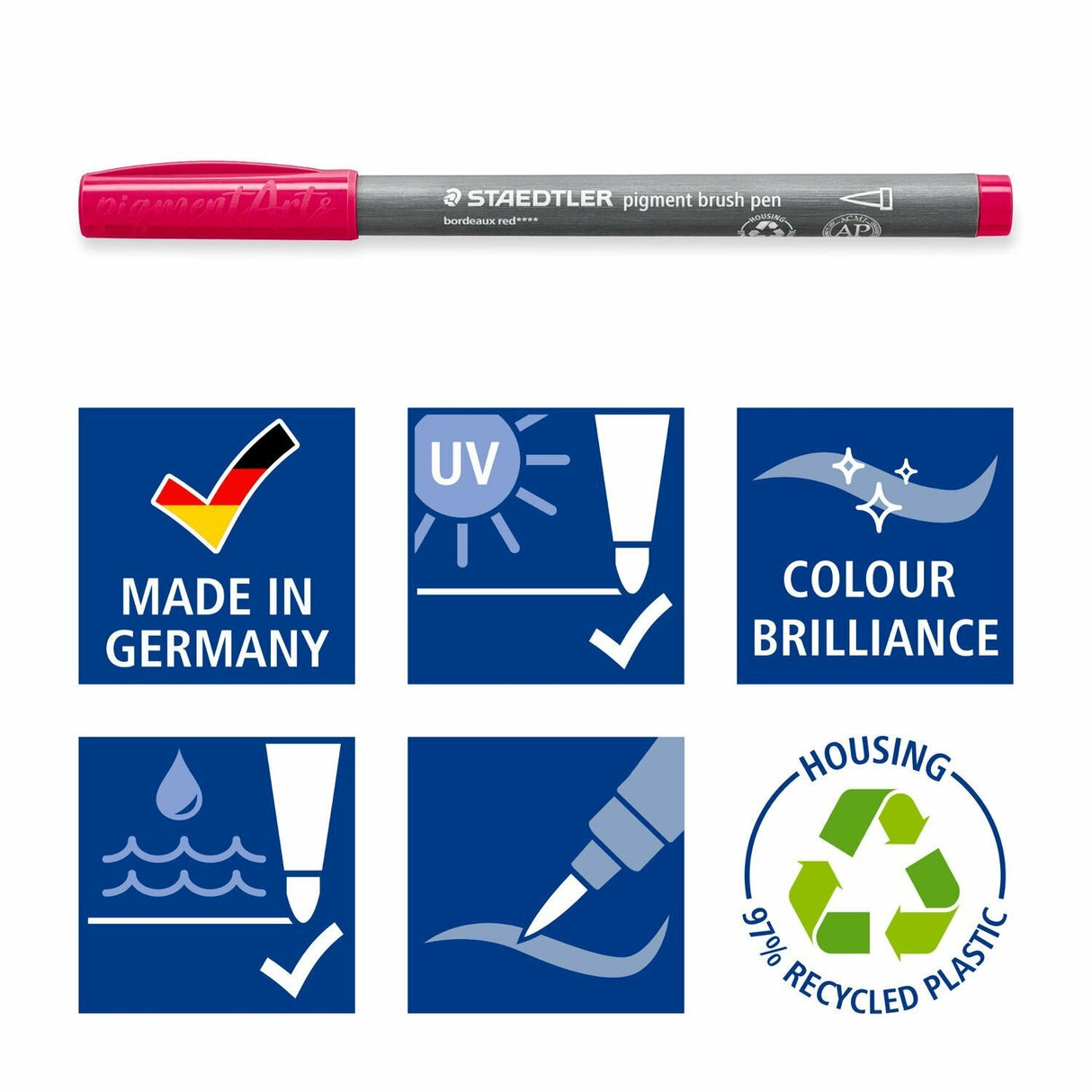 EAN 4007817141922 - Staedtler Pigment Arts Pen rotulador Multicolor 60 pieza(s) imagen 6