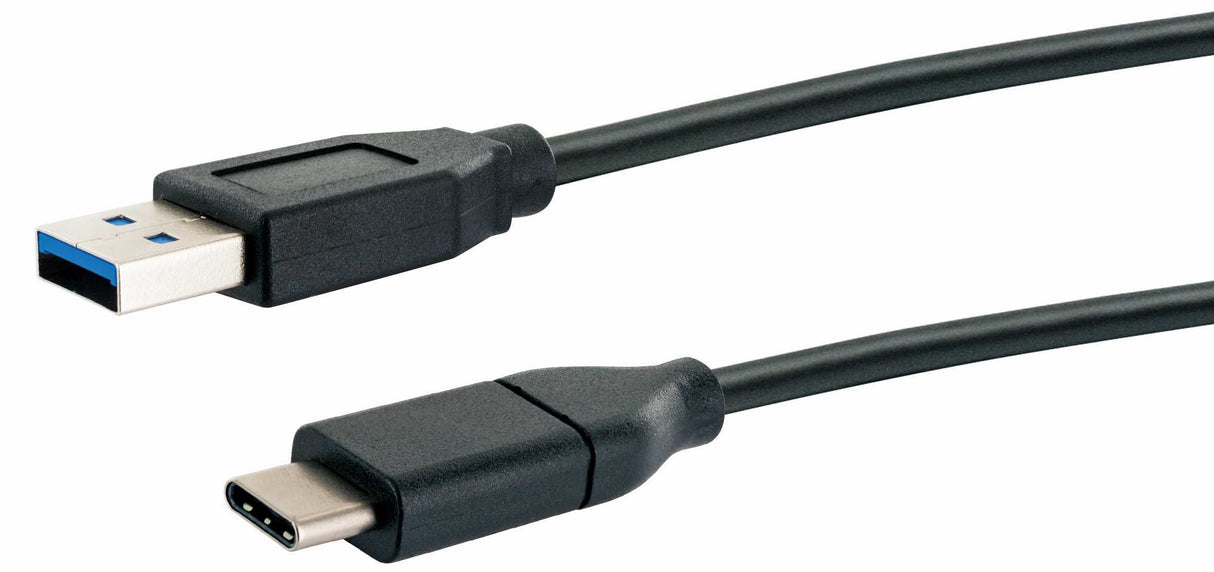 Schwaiger Cable Usb 3.0 A -> Conector Usb 3.1 C, 0.50m Negro