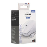 EAN 3303170100363 - T'nB MSHARKWH ratón Universal Ambidextro USB tipo A Óptico 1000 DPI imagen 2