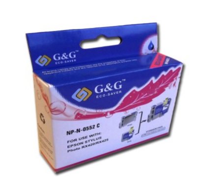 Tinta Generico  Para Epson T0552 C13t05524010 Cyan