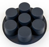 Air Fryer Sil Muffin Tray Black