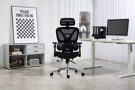 EAN 5901443391562 - Activejet YK848 BK silla de oficina y de ordenador Asiento de malla Respaldo de malla imagen 29