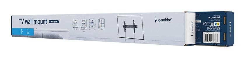 EAN 8716309135337 - Gembird PRO series 2,41 m (95") Negro imagen 6