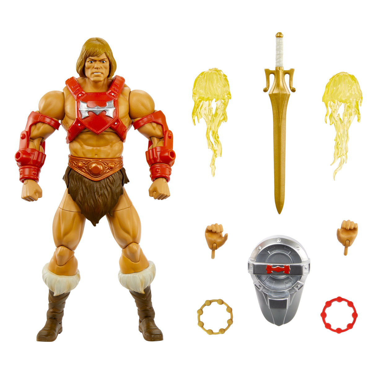Mattel Masters Of The Universe Masterverse Nueva Figura De Juguete Eterina Thunder Punch He-Man Hyc56