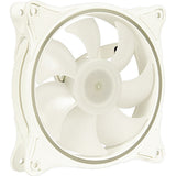 Inter-Tech Argus L-12025w Carcasa Del Ordenador Ventilador 12 Cm Blanco 1 Pieza(S) Blanco/Transparente, Ventilador, 12 Cm, 1200 Rpm, 30 Db, 59,47 Cfm, Blanco