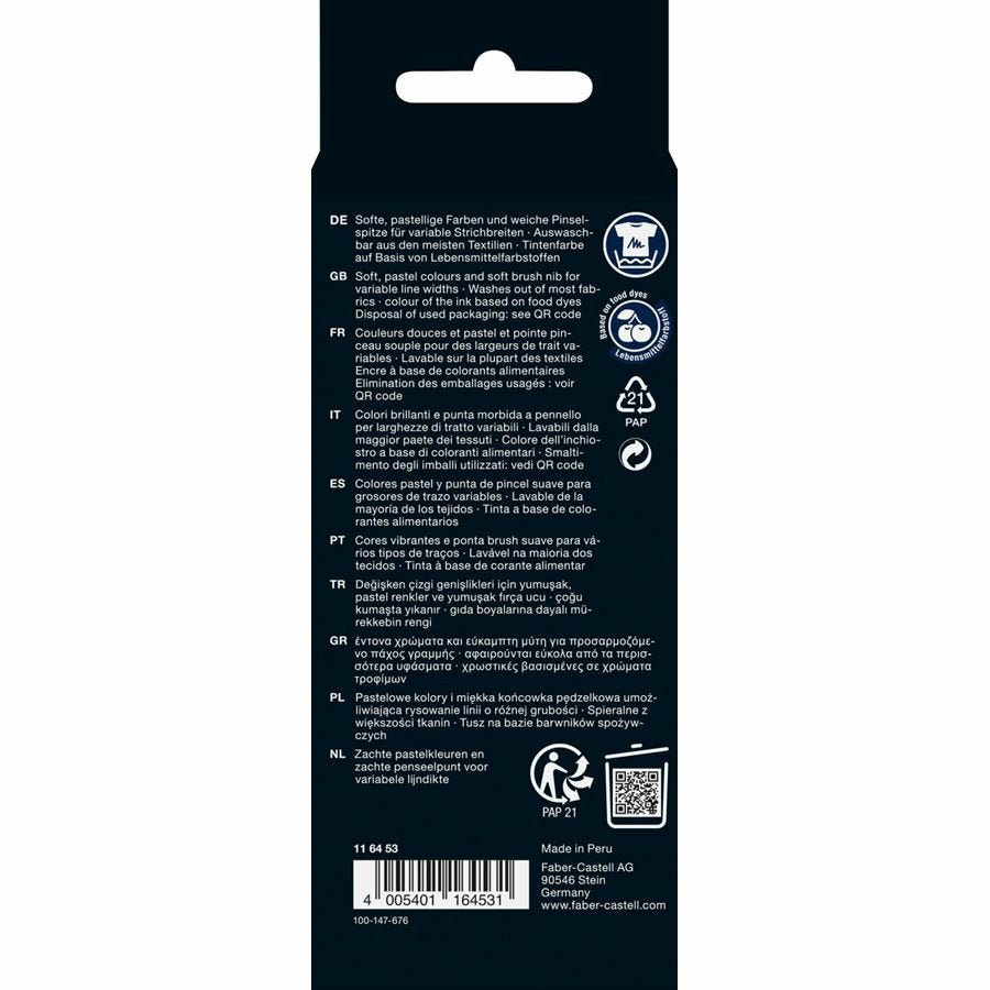 EAN 4005401164531 - Faber-Castell 116453 rotulador Colores surtidos 6 pieza(s) imagen 4