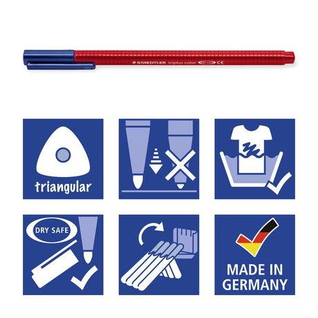EAN 4007817087503 - Staedtler triplus color 323 rotulador 10 pieza(s) imagen 5