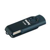 Hama Rotate Memoria Pendrive Usb 3.0 - 128gb De Capacidad - 90mb/S De Transferencia - Tapa Giratoria - Cuerpo Metalico