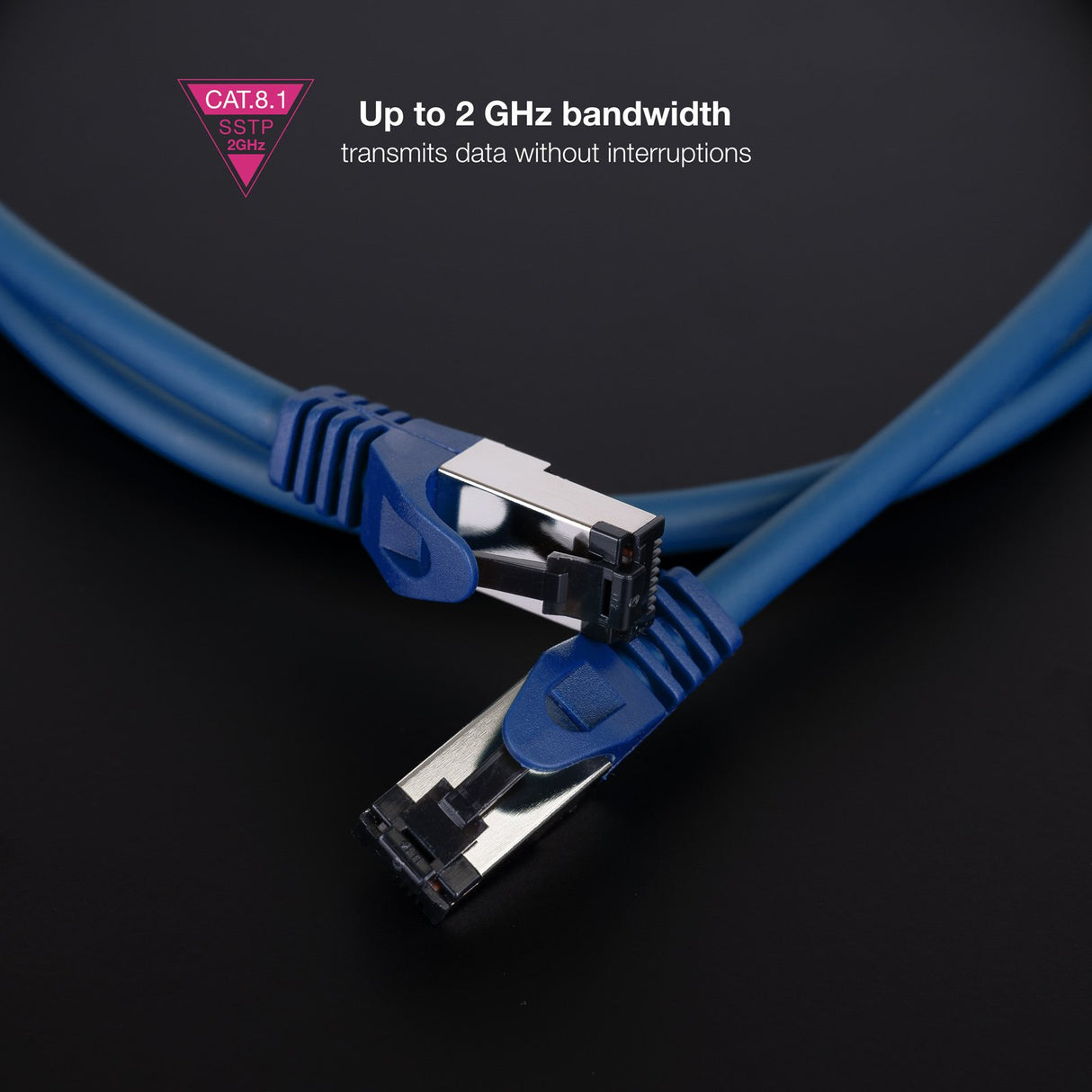 EAN 8433281015845 - Nanocable 10.20.2000-BL cable de red Cat8.1 S/FTP (S-STP) imagen 4