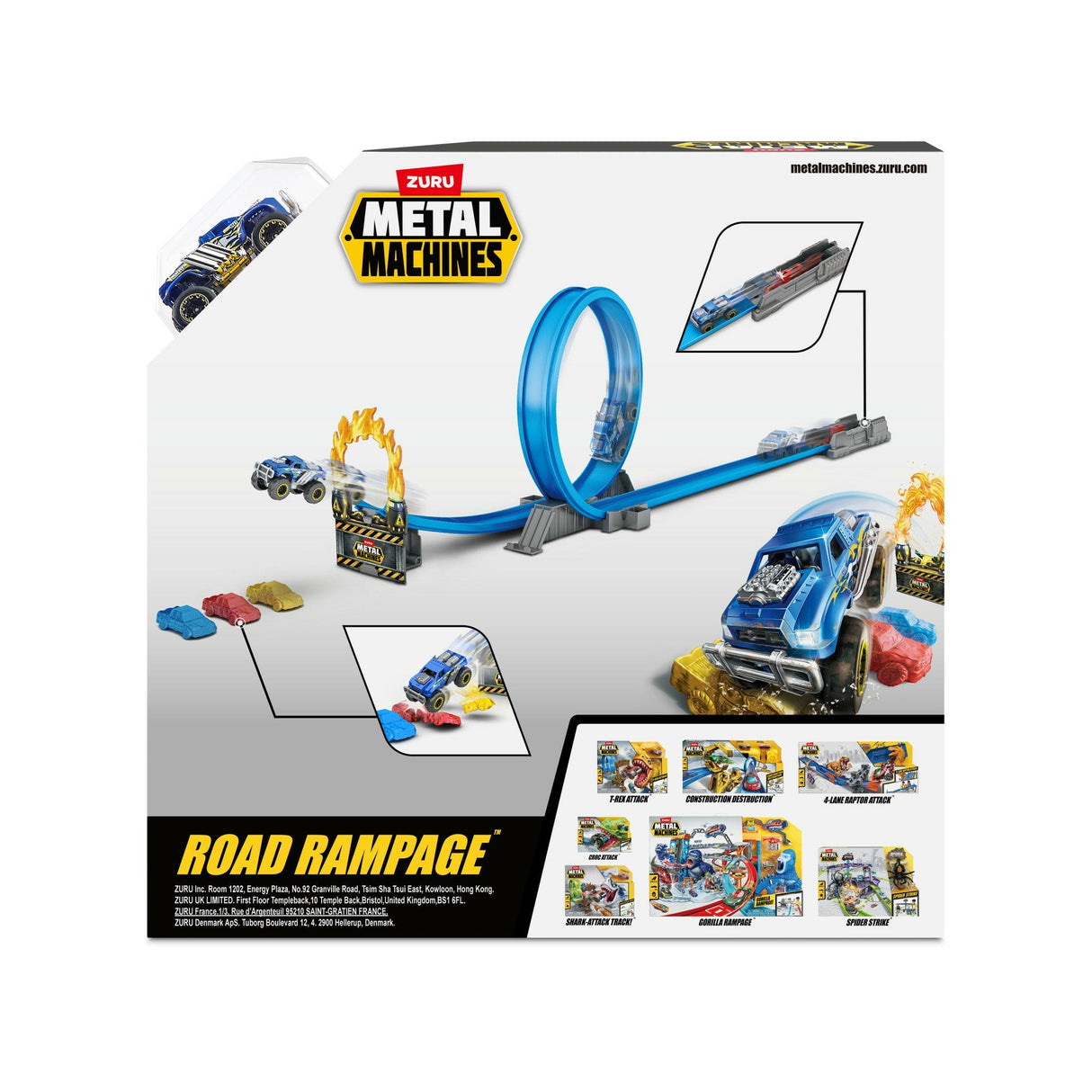 S001-Zuru Metal Machines -Playset-Series 1 Road