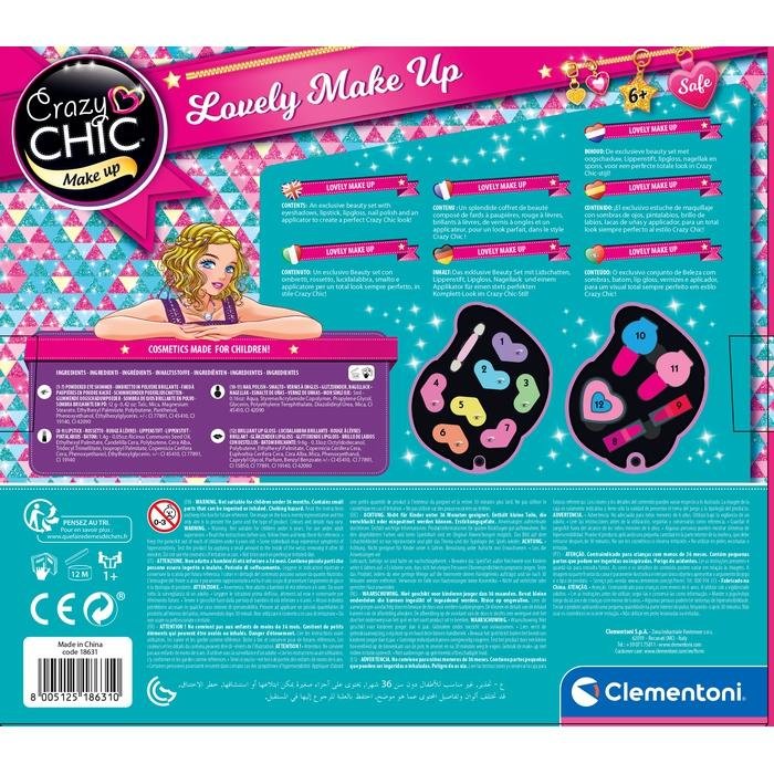 Set Maquillaje Sirena Crazy Chic